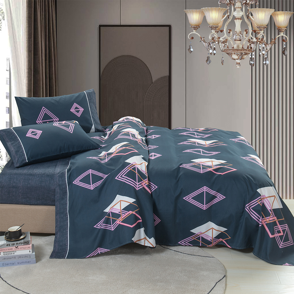 99.99% Polyester Twill Disperse typis IV PCs lectum laminas posuit