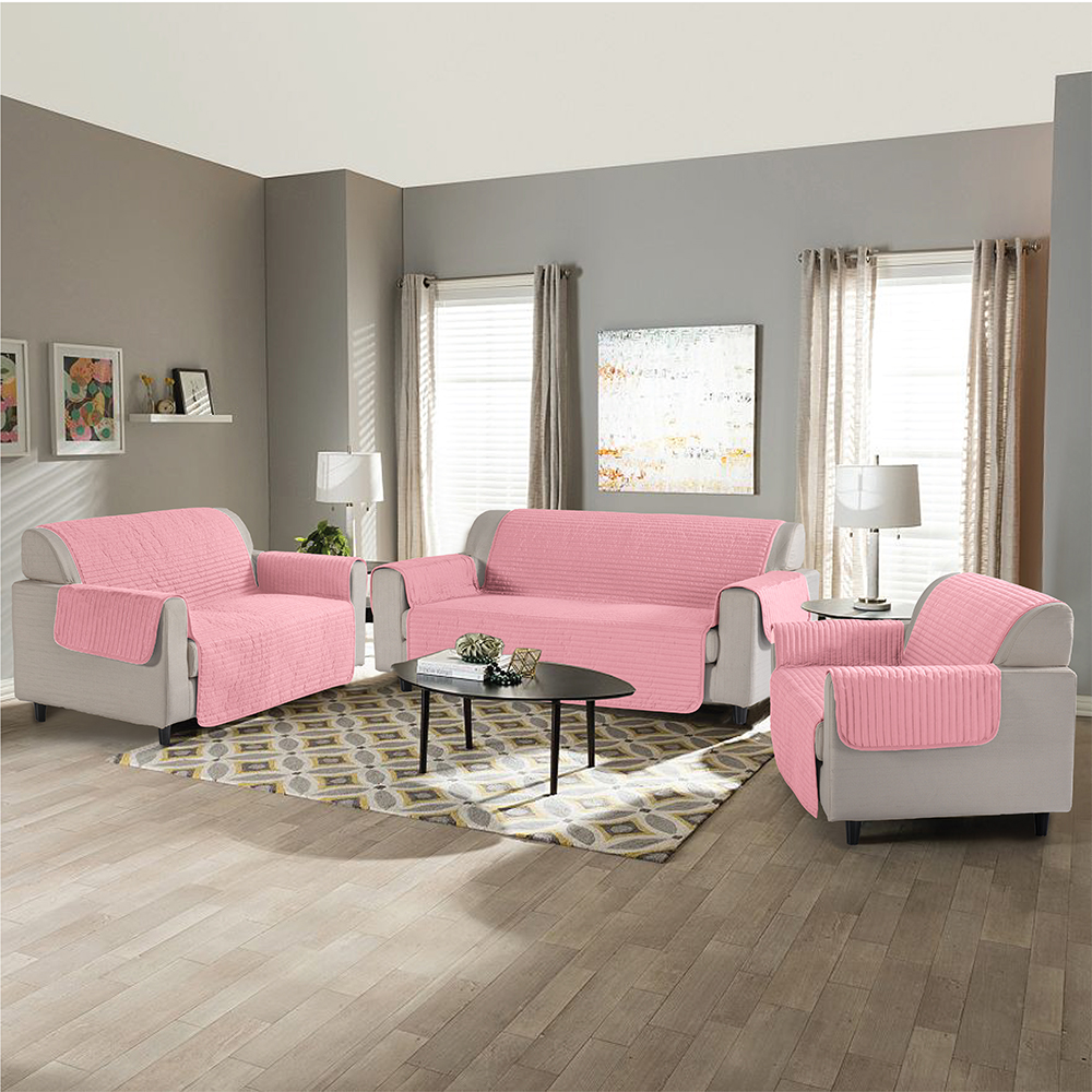 99.99% Polyester solidum duplex-latus usu lectus operimentum III-pieces Set